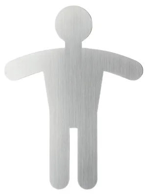 Obrázek produktu pro DURABLE Piktogram "WC páni" 90x120 mm, st?íbrná, 495123