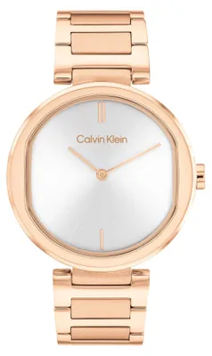Produktbild von Calvin Klein Analog Quarzuhr für Damen Kollektion CK Sensation mit Roségoldfarbe