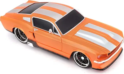 Produktbild von Maisto Tech 81061-1 - Ferngesteuertes Auto - Ford Mustang GT '67 (orange, Maßstab 1:24)