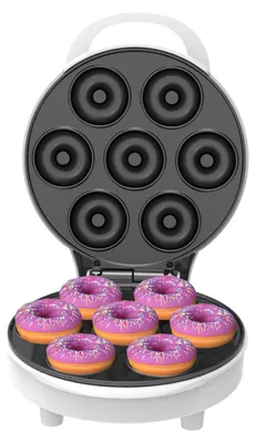 Produktbild von Adler AD 3075 Donutmaker 7 Stück - 1000W mit Antihaftplatten & Kontrollleuchten