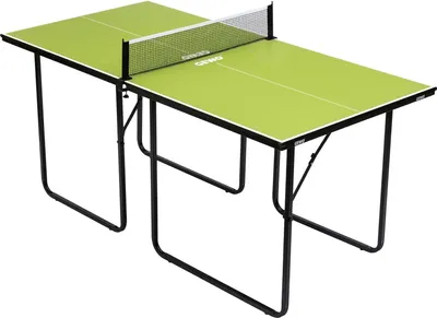 Produktbild von GEWO MIDI Tischtennisplatte indoor, Tischtennistisch klein 168x84x76 grün