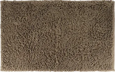 Produktbild von Tendance Badvorleger aus Mikrofaser - Hochflor - taupe - 50 x 80 cm