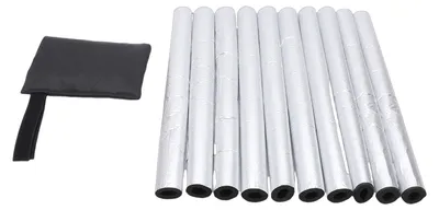Obrázek produktu pro 10 kusů izolací na potrubí, samolepicí, antimrazivé, zesílené pěnové trubky pro venkovní instalace, klimatizace, solární ohřev