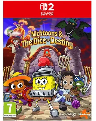 Produktbild von GameMill Entertainment NickToons and the Dice of Destiny, Nintendo Switch 2, RP (Rating Pending)