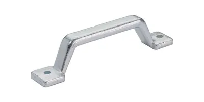 A single metal handle is shown against a white background.