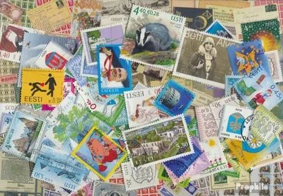 Produktbild von Briefmarken Estland 75 verschiedene Marken
