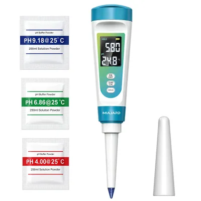 Produktbild von MIAJARD pH Messgerät für Lebensmittel für Lebensmittel pH Tester für Fermentation