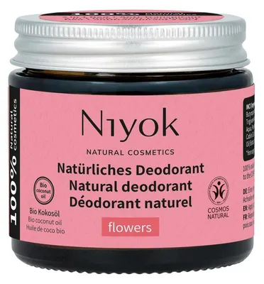 Productafbeelding van Niyok Deo/antitranspirant Flowers (40 ml)