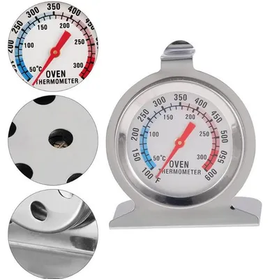 Produktbild von Alpenburg Ofen und Räucherofen Thermometer 50-300°C Edelstahl