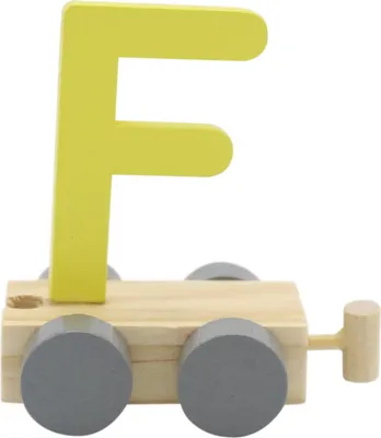 Produktbild von Jep Buchstabenzug Buchstabe F - Gelb | Buchstaben