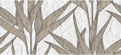 Produktbild von Tadessi Fototapete | Blumen | 6.00 m x 2.70 m | Braun | Weiß | Wandbild | Digitaldruck