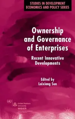 Produktbild von Ownership and Governance of Enterprises
