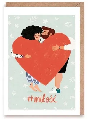 Produktbild von Grußkarte „Liebe“ – Cardie