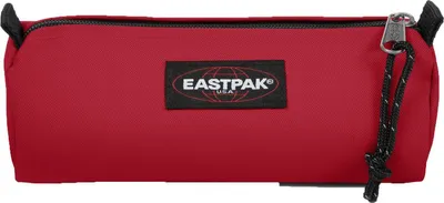 Produktbild von Eastpak Benchmark Single Scarlet Red, Weiches Federmäppchen, Nylon, Rot, Einfarbig, Scarlet Red, Reißverschluss