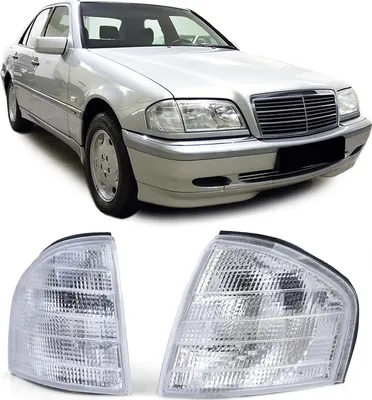 Produktbild von Blinker weiß Paar für Mercedes C Klasse W202 Limousine S202 Kombi 93-01