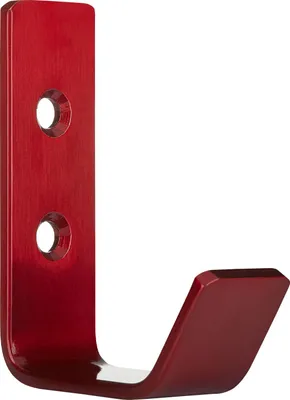 Produktbild von SOTECH Kleiderhaken LOXTEN 60 x 20 x 45 mm echt Edelstahl signalrot
