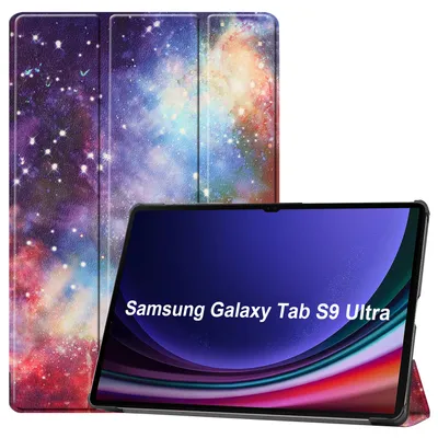 Produktbild von Tablet Hülle für Samsung Tab Galaxy S9 Ultra SM-X910 SM-916B 14.6 Zoll Slim Case Etui mit Standfunktion und Auto Sleep/Wake Funktion