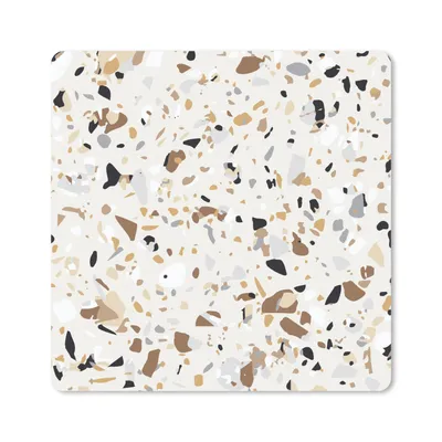 Obrázok produktu pre Podložka pod myš - Terrazzo - Vzory - Dizajn - 30x30cm - Rohožka pod myš
