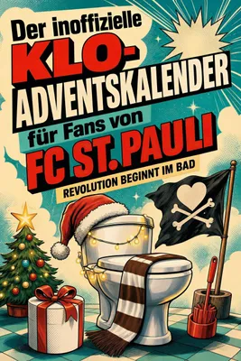 Produktbild von Der inoffizielle Klo-Adventskalender für Fans von FC St. Pauli