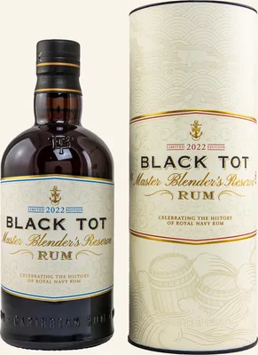 Produktbild von Black Tot Master Blender's Reserve Rum Limited Edition 2022 54,5% Vol. 0,7l in Geschenkbox
