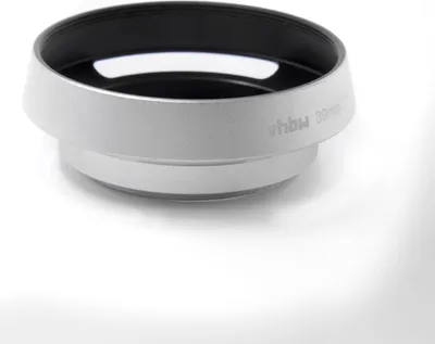 Produktbild von vhbw Gegenlichtblende für 39mm Objektiv, Rund, 5,9 cm, silber