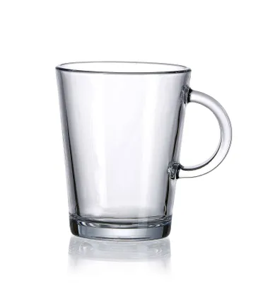Produktbild von Ritzenhoff & Breker Arco Henkelbecher, Teebecher, Teetasse, Tee Becher, Kaffeetasse, Teeglas, 380 ml, 138184