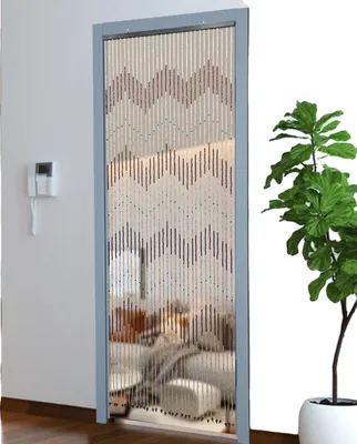 Produktbild von Bambustürvorhang, umweltfreundliches Material, stilvolles modernes Design