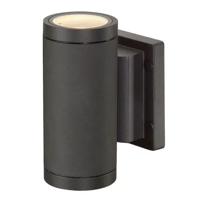 Produktbild von SLV MYRA Outdoor Wandleuchte, QPAR51, IP55, up/down, anthrazit, max. 70W