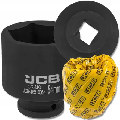 Image de JCB Douille à choc PROFONDE 3/4" Cr-Mo hexagonale 54 mm CLÉ À DOUILLE