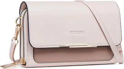 Produktbild von Kleine Damen Umhängetasche Kunstleder Crossbody Schultertasche mit Kartenschlitz