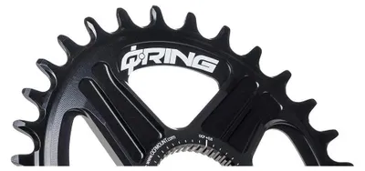 Image de Plateau de pédalier Rotor Q-ring Oval Direct Mount Mtb Noir 34t Noir 34t