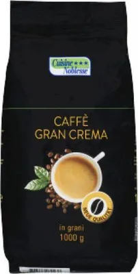 Produktbild von Cuisine Noblesse Caffe Gran Crema ganze Bohnen 1kg