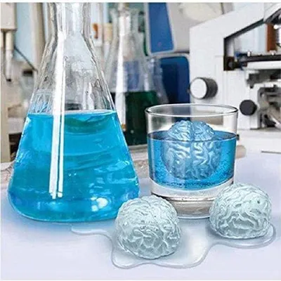 Produktbild von VHV - IJsblokjesvorm - voedselveilige siliconen vierkante vorm - met deksel - voor whisky, cocktails, ijskoffie en feestjes