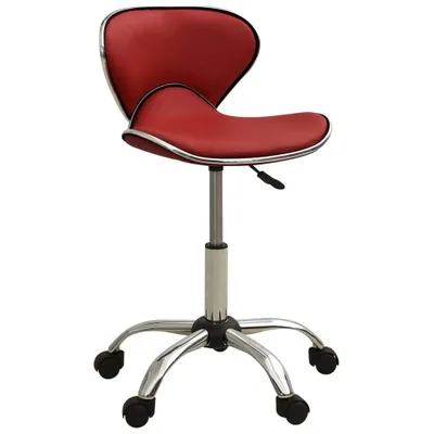 Zdjęcie produktu dla VidaXL 3088631, Bawełna, Sztuczna skóra, Poliester, Stal, Czerwony, 110 kg, 1 szt.