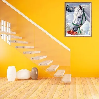 Produktbild von Diamant Malerei Pferd Set 30x40cm für Erwachsene und Kinder