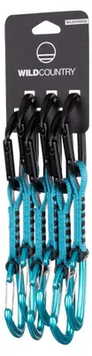 Productafbeelding van Wildcountry Wildhibrid Pack, expresssluitingen, 6 stuks, blauw, 12 cm