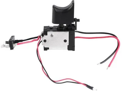 Produktbild von Lithiumbatterie-Boorschakelaar 72 V - 24 V - draadloos mit Geschwindigkeitsregler - tragbare LED-Lampe .