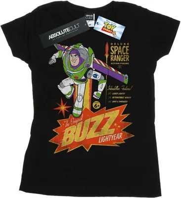 Produktbild von Disney - "Toy Story 4 The Original Lightyear" T-Shirt für Damen BI44363 (XL) (Schwarz)