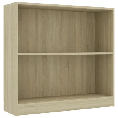 Immagine prodotto di vidaXL Libreria rovere Sonoma 80x24x75 cm Materiale a base di legno