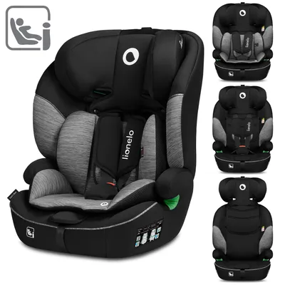 Produktbild von Lionelo Levi i-Size Autokindersitz ab 15 Monaten bis 12 Jahre bis 18kg - Black Grey