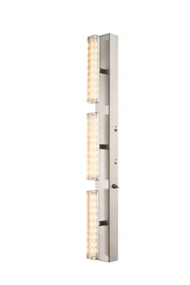 Produktbild von Globo Strahler Strahler Nickel Matt, 3Xled 68056-3W