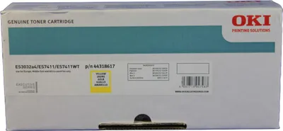 Produktbild von OKI Toner gelb ES7411dn (10.000 Seiten)