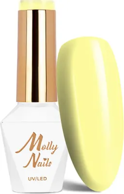 Immagine prodotto di Molly Nails torta allo yogurt-citrino, smalto ibrido senza HEMA/Di-HEMA, 8 g, n. 125