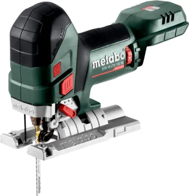 Obrázek produktu pro Metabo STA 18 LTX 150 BL, Horní rukojeť, Černá, Zelená, - 45 - 45°, Dřevo, Bezkartáčový, 3500 spm