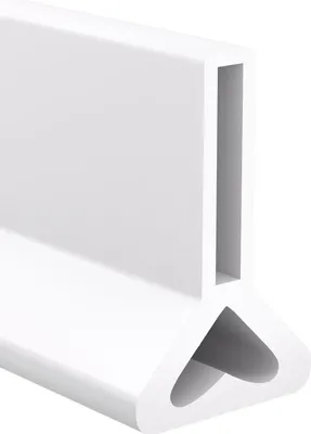 Produktbild von Faltbare Duschbarriere und Wasserrückhaltesystem, um das Wasser innerhalb der Schwelle zu halten (100 cm, Weiß)