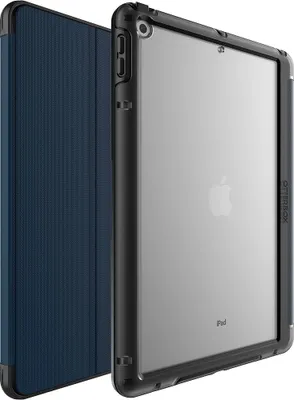 Produktbild von OtterBox Symmetry Folio Hülle für iPad (10,2) (7./8./9.gen.) blau - Pro Pack