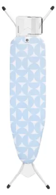 Obrázok produktu pre Brabantia 218729, Žehliaca doska plnej veľkosti, Bavlna, Naparovacia žehlička, Biela, Vzor, Modrá, Biela