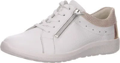 Produktbild von Waldläufer Schnürhalbschuhe in weiss/weiss kombi, Gr. 8.5