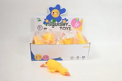 Zdjęcie produktu dla Gęś Żółta Kaczka Kaczuszka Gniotek Antystresowy Sensoryczny Rozciągliwy