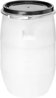 Produktbild von Garronda 60L Plastikfass Lebensmittelfass aus HDPE-Plastik für Haus&Garten GD-0078, Weiß